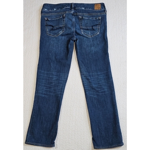 American Eagle Stretch Low-Rise Artist Crop Jean - Picture 2 of 8